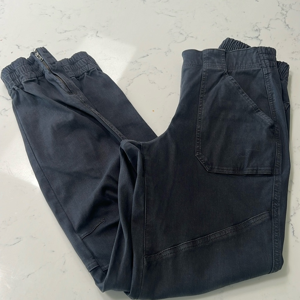 Spanx stretch canvas pull on joggers